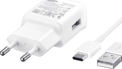 Karikues USB Samsung 2A (EP-TA20EWECGWW), i bardhë