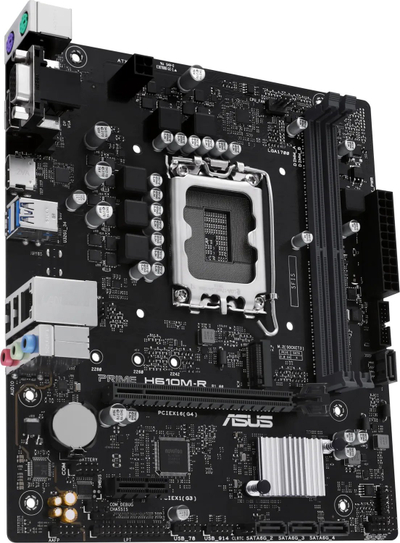 Pllakë amë ASUS PRIME H610M-R-SI, LGA 1700, mATX, DDR5