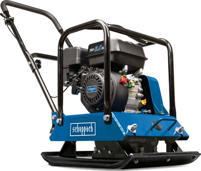 Компактор со вибрирачка плоча Scheppach HP2200S, 6.5 HP, 25 kN, син