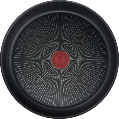 Set tigane Tefal Ingenio Eco Resist, 24cm dhe 28cm, dorezë e lëvizshme, i zi