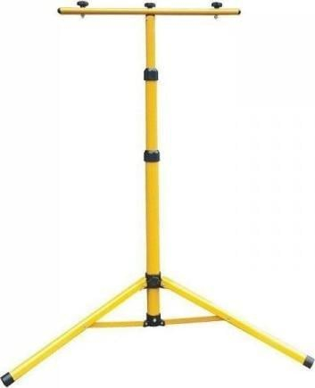 Tripod për prozhektor V TAC VT 41150, lartësi e rregullueshme, i verdhë