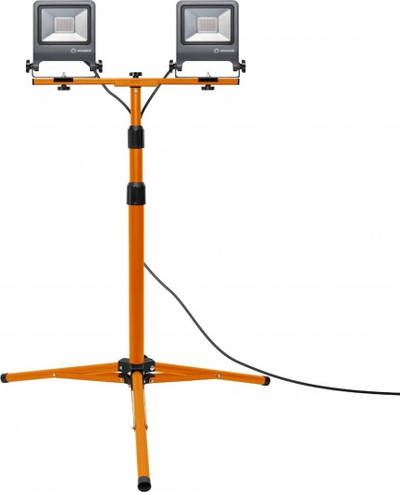 Prozhektor pune LED Ledvance Worklight Tripod, 60W, 5400 lm, portokalli