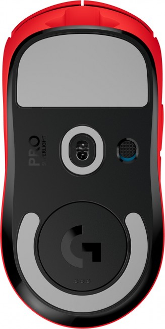 Maus Logitech G Pro X Superlight (910-006784), i kuq, II