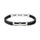 Byzylyk burrash Maserati JM422AVE11, 22 cm, i zi me argjend
