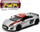 Makine lodër metalike Kinsmart Audi R8, shkallë 1:36, me Pull Back, ngjyra MIX