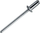 Nit tubaresh Novus A3, 3x8 mm, alumin, 30 copë