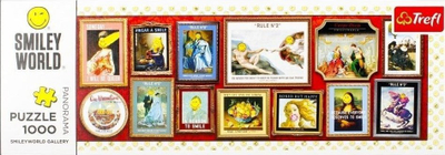 Puzzle Trefl Gallery Smiley Box, 1000 copa, panoramike, shumëngjyrësh