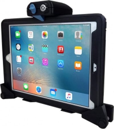 Mbajtës pasiv për tablet Gamber-Johnson 7160-1299-00, i rregullueshëm, me kyç, i zi