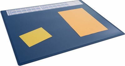 Nënshtrat tavoline Durable Calendar Desk Mat, 65x50cm, me kalendar 4 vjeçar, blu