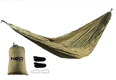 Luhatëse Hamak NEO, 330 x 140 cm, e gjelbër