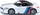 Maket makine Siku BMW Z4 M40i 2347, metal e plastikë, bardh e zi