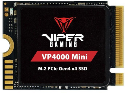 SSD Viper VP4000 Mini 500GB, M.2 2230, PCIe Gen4 x4, i zi