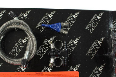 Kit nitrozi për veturë Nitrous Express Proton NIT20420-10, EFI, 35-75HP, i bardhë