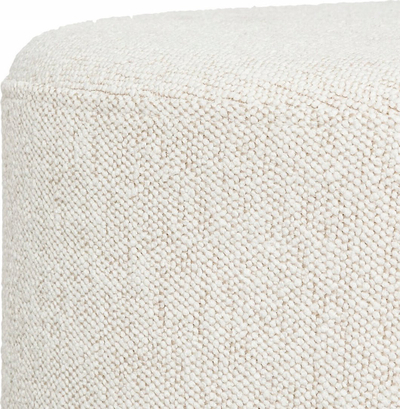 Puf Atmosphera Galet Bouclé Estria, 47x38cm, material poliester, fildish
