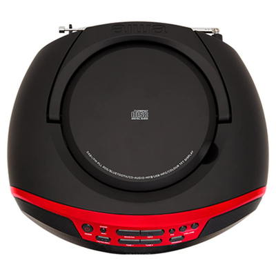 Radio Boombox Portative me DAB+, CD, Bluetooth dhe USB AIWA BBTU-500DAB/RD