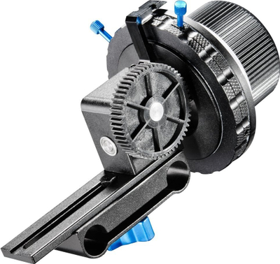 Aksesor follow focus Walimex Pro Twin-Stop, për DSLR, sistem Twin-Stop, i zi blu
