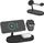 Karikues wireless 3 në 1 T268, Qi, 15W, i zi