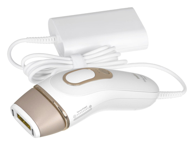 Depilator IPL Braun Silk-expert Pro PL5156, 400000 pulsimë, SensoAdapt, i bardhë