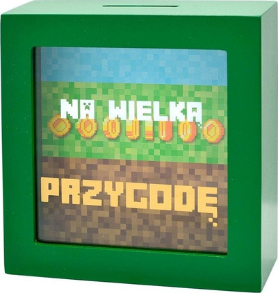 Kuti kursimi Kukartka Treasure Chests For A Great Pixel Adventure, MDF, 16 x 16 x 5 cm, shumëngjyrëshe