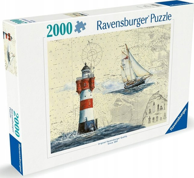 Puzzle Ravensburger Romantic Lighthouse 12000804, 2000 pjesë, për të rritur dhe fëmijë 14+