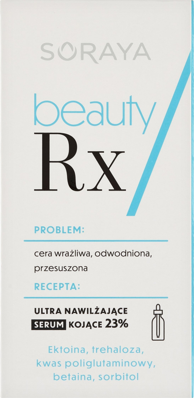 Серум за лице Soraya Beauty RX Soothing, 30 ml, смирувачки, хидратантен