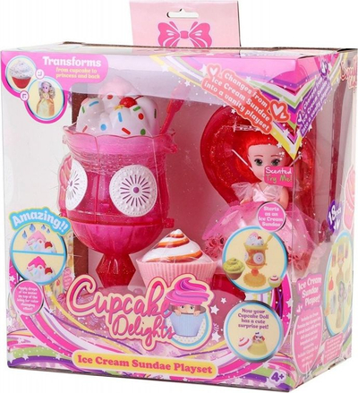 CUPCAKE Zestaw deser lodowy