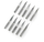 Freza CNC V 20° pa markë, majë 0.3 mm, set 10 copë