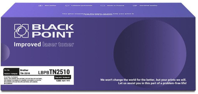 Toneri Black Point BP S Plus, zëvendësues për Brother TN-2510, i zi