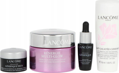 Set kujdesi fytyre Lancôme Rénergie Multi-Glow, krem dite 50 ml, serum edhe qumësht pastrues
