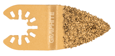 Plakorje abrasive Graphite HM 56H065, 76mm, karbur tungsteni, gjysmë rrethore