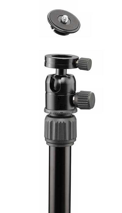 Stativ për kamera Cullmann NEOMAX 240, 112 cm, alumini, gri