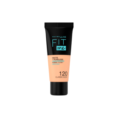 Maybelline Fit Me Matte &amp; Poreless Foundation - Përfundim Mat për Lëkurë Natyrale