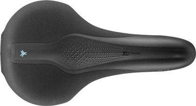 Shalë biçiklete Selle Royal M2 Scentia Moderate Medium, 3D skingel, Curva Suspension, e zezë