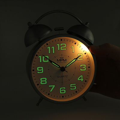 Orë me alarm MPM Quality, e argjendtë