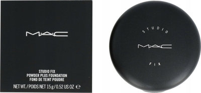Компактна пудра MAC Studio Fix Powder Plus Foundation C8, целосно покривање, 15g