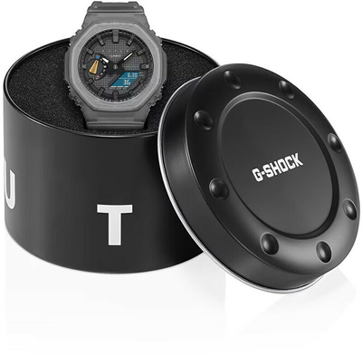 Orë dore për meshkuj Casio GA-2100FT-8A, e hirtë