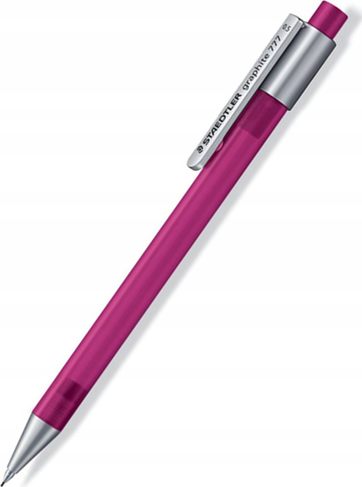 Сет механички пенкала Staedtler Graphite B 0.5, 10 парчиња, магента