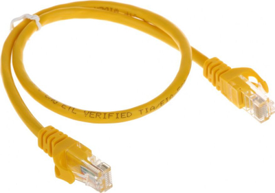 Kabllo rrjeti RBLINE Patchcord RJ45 Cat 5e, 0.5m, e verdhë