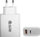 Karikues EXTRA DIGITAL GaN 65W, USB Type-C, USB Type-A, i bardhë