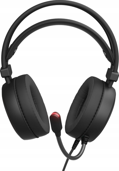 Kufje gaming Genesis Neon 613 G2, stereo, mikrofon, me ndriçim RGB, të zeza