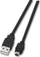 Kabllo USB EFB, USB-A-miniUSB, 1.8 m, e zezë