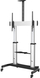 Stendë lëvizëse TV StarTech.com Mobile TV Stand, për 60-100", rregullim lartësie, e zezë