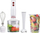 Set blender dore Beper P102FRU200, 4 në 1, 500 ml, i bardhë