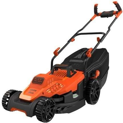 Електрична косилка Black&amp;Decker BEMW471BH-QS, 1600W, 38 cm, портокалова