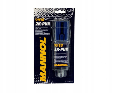 Ngjitës universal MANNOL 9918, kartrixh 24 ml, mban deri në 150°C, ngjyrë zi-gri