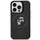 Kallëp telefoni Karl Lagerfeld KLHMP15LHGKCNOK, për iPhone 15 Pro 6.1", MagSafe, i zi