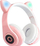 Kufje pa tela B39, over ear, me drita RGB, Bluetooth