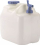 Bidon uji për kamp Easy Camp Jerry Can 680144, 23L, me rubinet, i bardhë