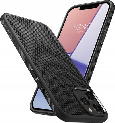 Mbrojtëse Spigen Liquid Air për iPhone 12 mini, 5.4", e zezë
