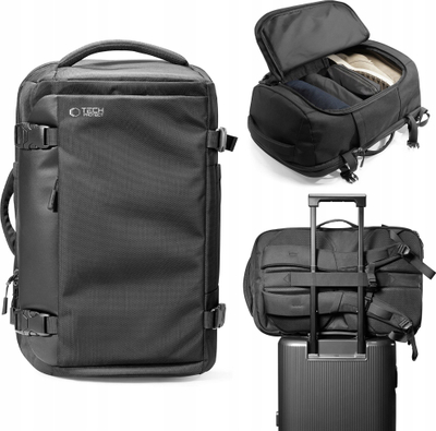 Çantë shpine Tech-Protect Defender S40, 40L, për laptop, gri
